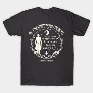 Wandering - A Christmas Carol vintage design T-Shirt